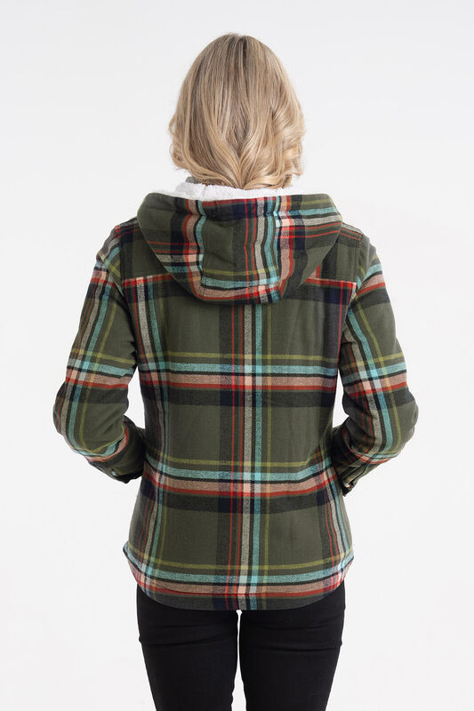 Women's Woodland Berber Shirt Jacket image number 3