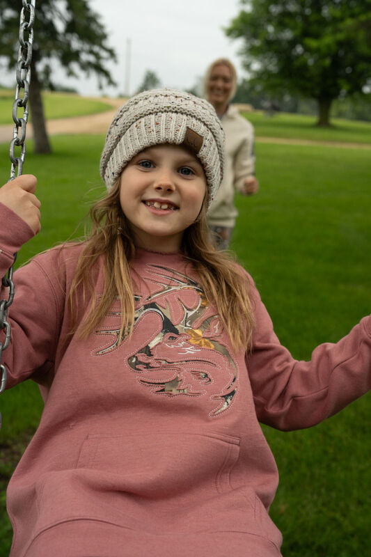 Kids Outfitter Camo Hoodie Sweatshirt image number 1