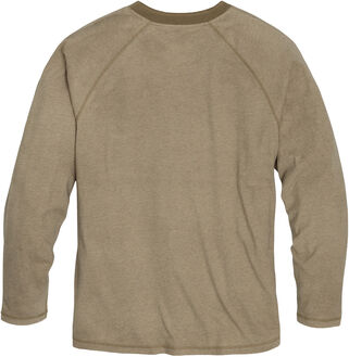 Men's Recluse Raglan Henley Long Sleeve Shirt