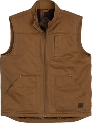 Men's Concealed Carry Journeyman Flannel Lined Vest