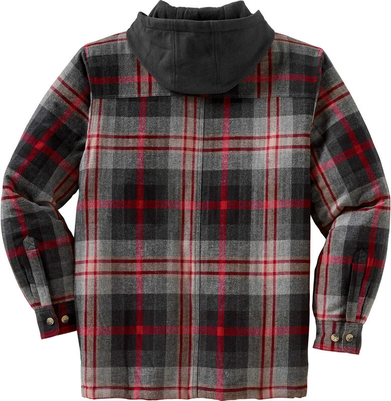 Men's Maplewood Hooded Flannel Shirt Jacket image number 1