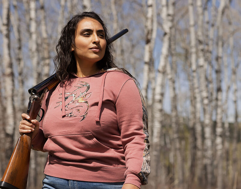 Women's Camo Outfitter Hoodie image number 6