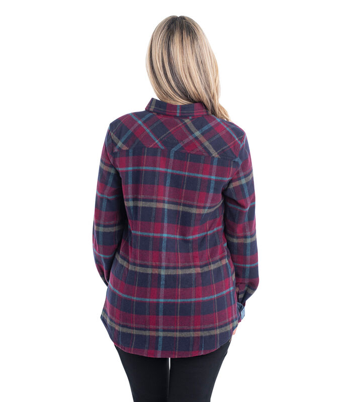 Women's Cottage Escape Flannel Shirt image number 3