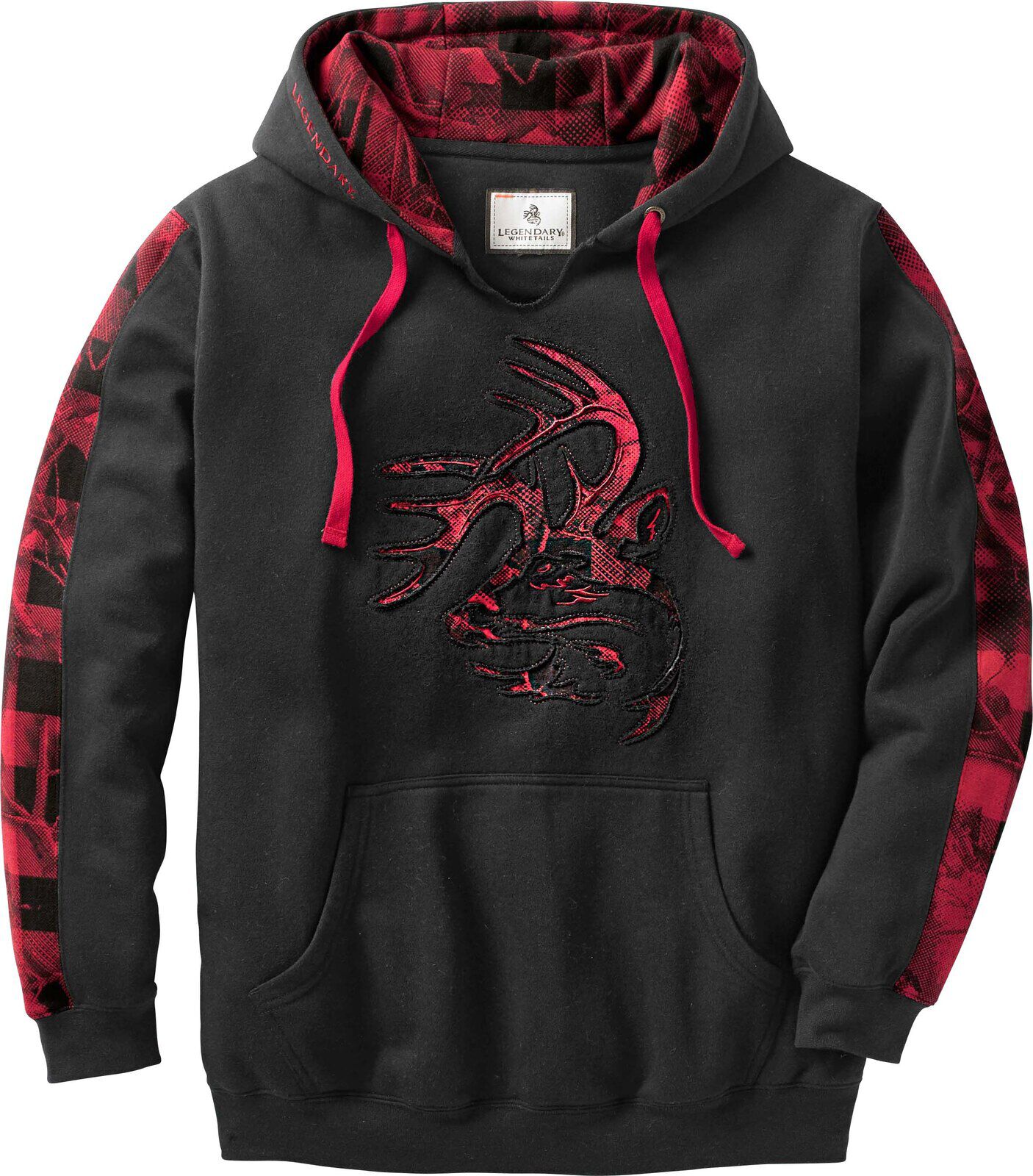 Legendary Whitetails Men s Camo Plaid Outfitter Hoodie