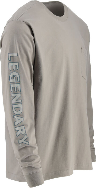 Men's Flag Stag LS T Shirt Made in the USA image number 2