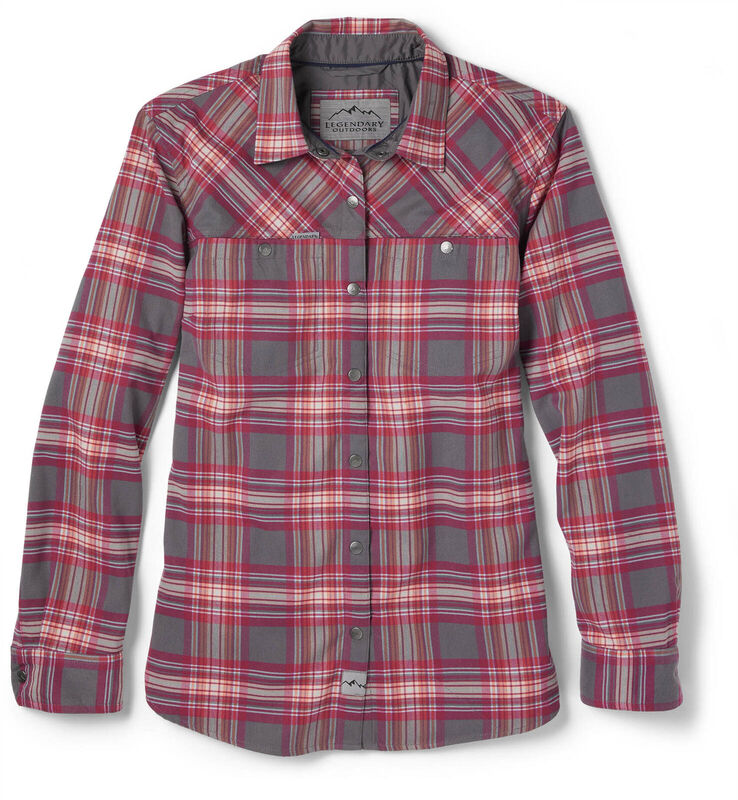 Women's Comfortable Performance Flannel Shirt image number 0