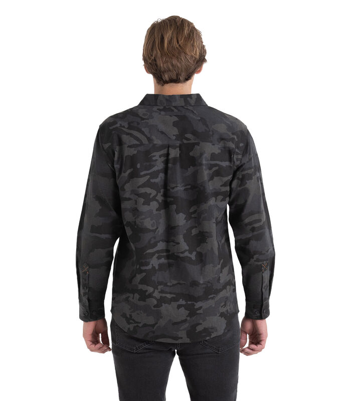 Men's Buck Camp Flannel Shirt image number 5