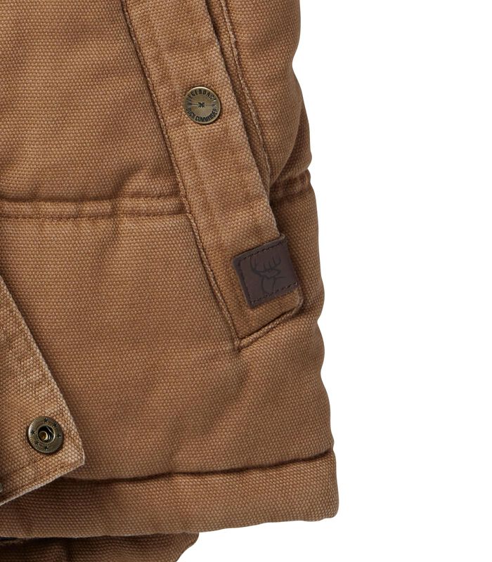 Men's Buck Commander Cabin Creek Quilted Canvas Vest image number 3