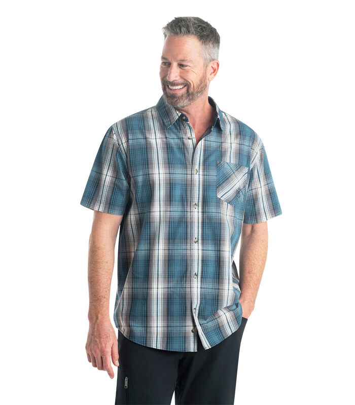 Men's Poplin Short Sleeve Shirt image number 2