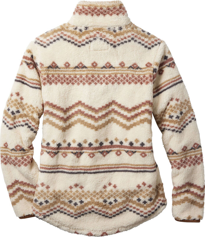 Women's Fuzzy Hide Fleece Pullover image number 1