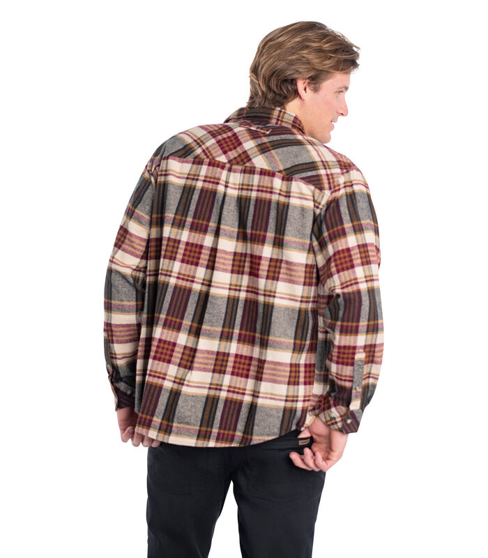 Men's Buck Camp Flannel Shirt image number 3