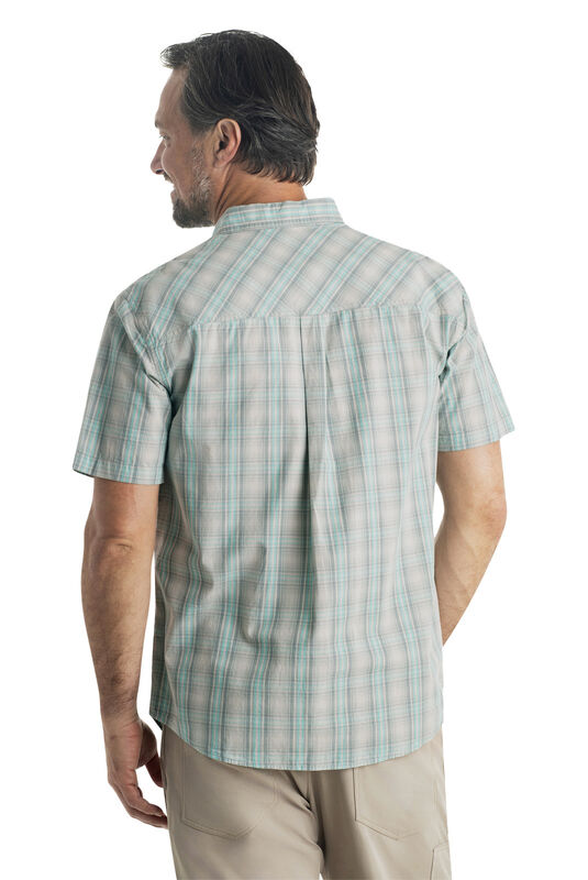 Men's Poplin Short Sleeve Shirt image number 3