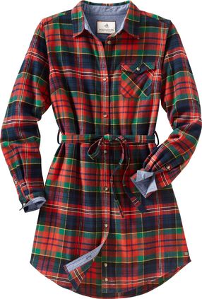 Women's Open Spaces Flannel Dress