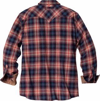 Men's Shotgun Western Flannel Shirt