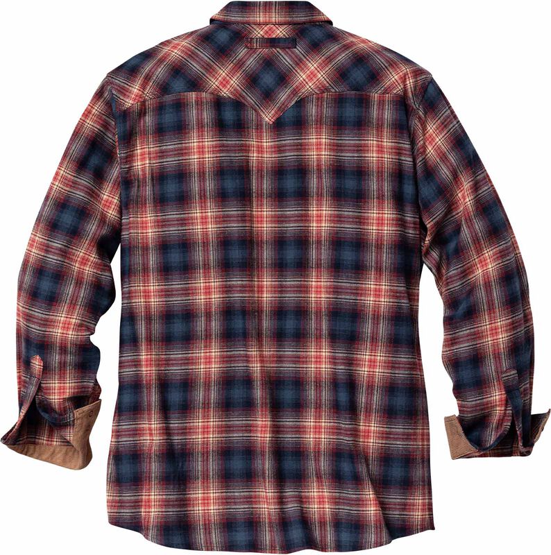 Men's Shotgun Western Flannel Shirt image number 1
