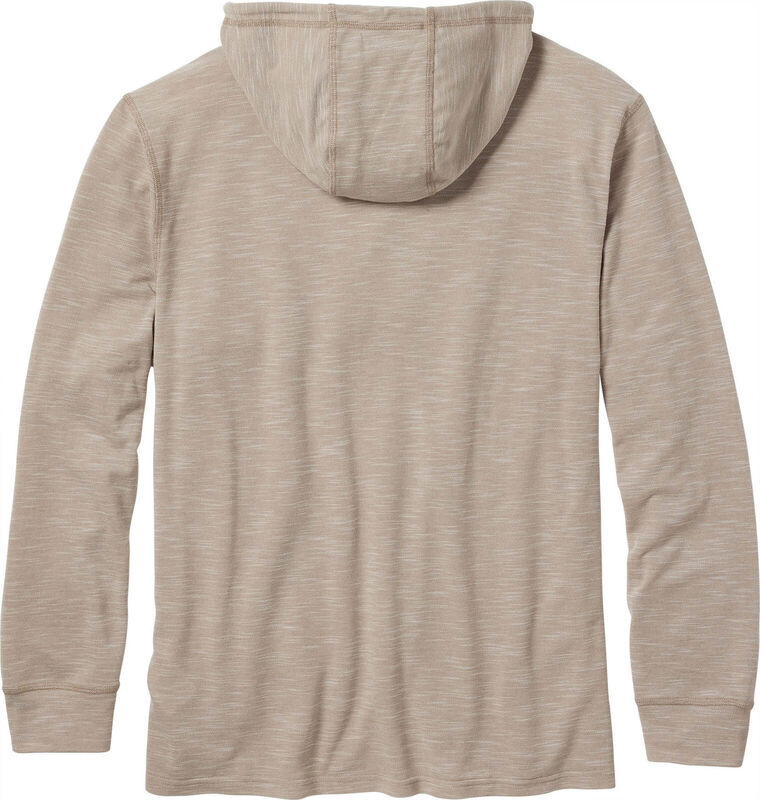 Men's Outdoors Hooded Pullover Performance Henley image number 1