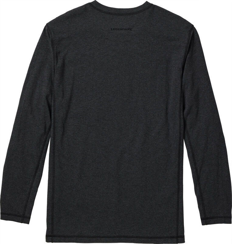 Men's Maverick Slub Henley Long Sleeve Shirt image number 1
