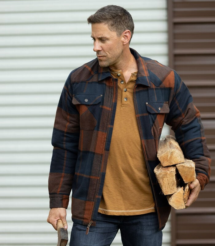 Men's Tough as Buck Sherpa Lined Jacket image number 2