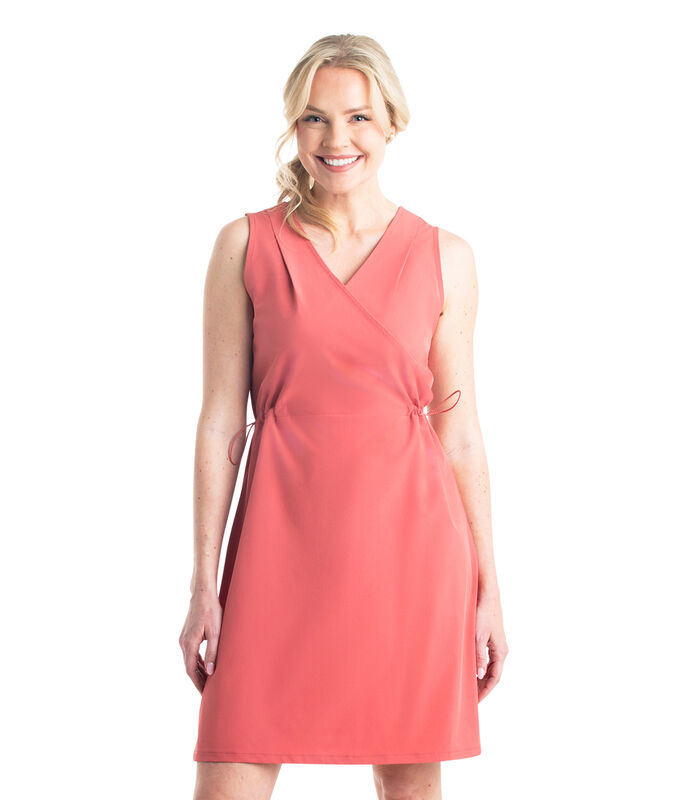 Women's Stretch Travel Casual Sleeveless Sundress image number 1