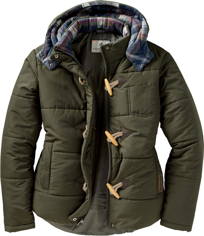 Women's Quilted Toggle Puffer Jacket image number 0