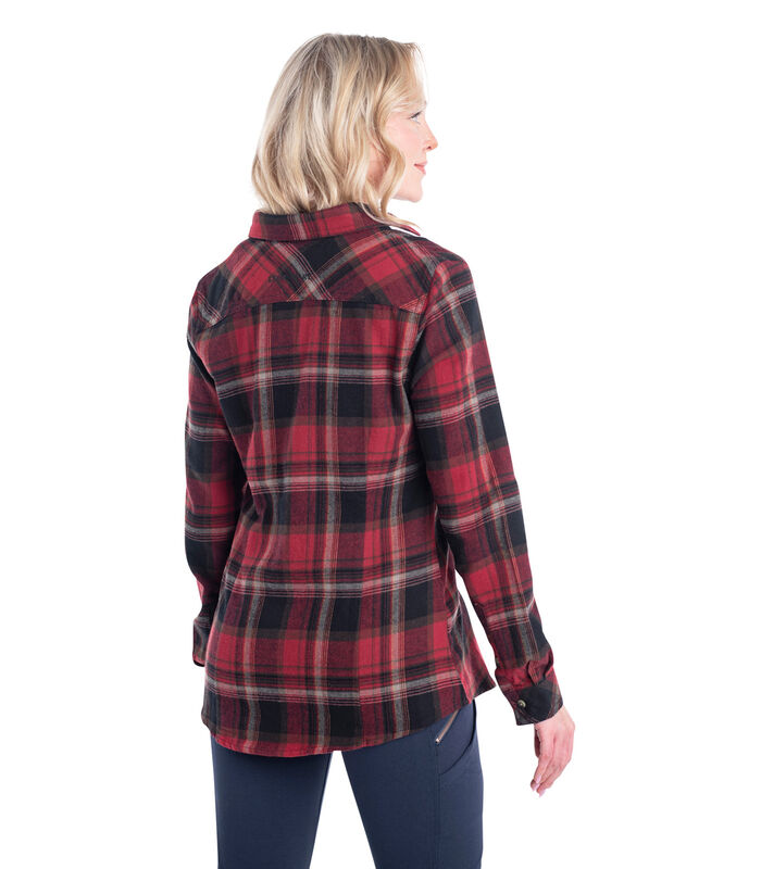 Women's Cottage Escape Flannel Shirt image number 3