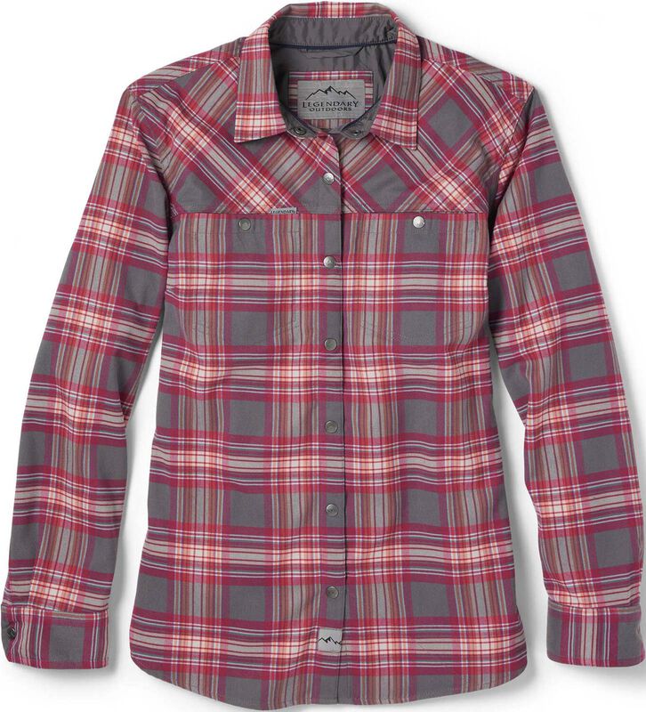 Women's Comfortable Performance Flannel Shirt image number 0