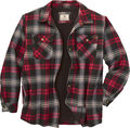 Men's Deer Camp Berber Lined Flannel Shirt Jacket