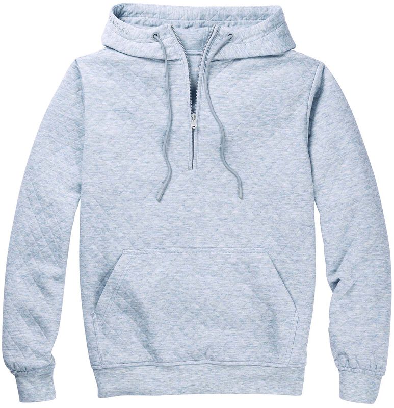 Women's Half Zip Performance Quilted Comfort Hoodie image number 0