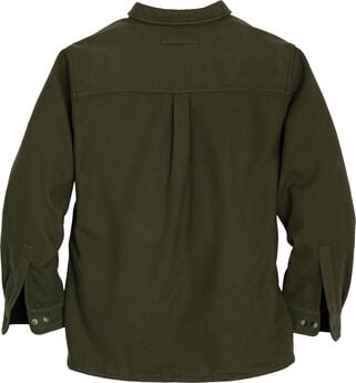 Men's Buck Camp Flannel Fleece Lined Shirt Jacket