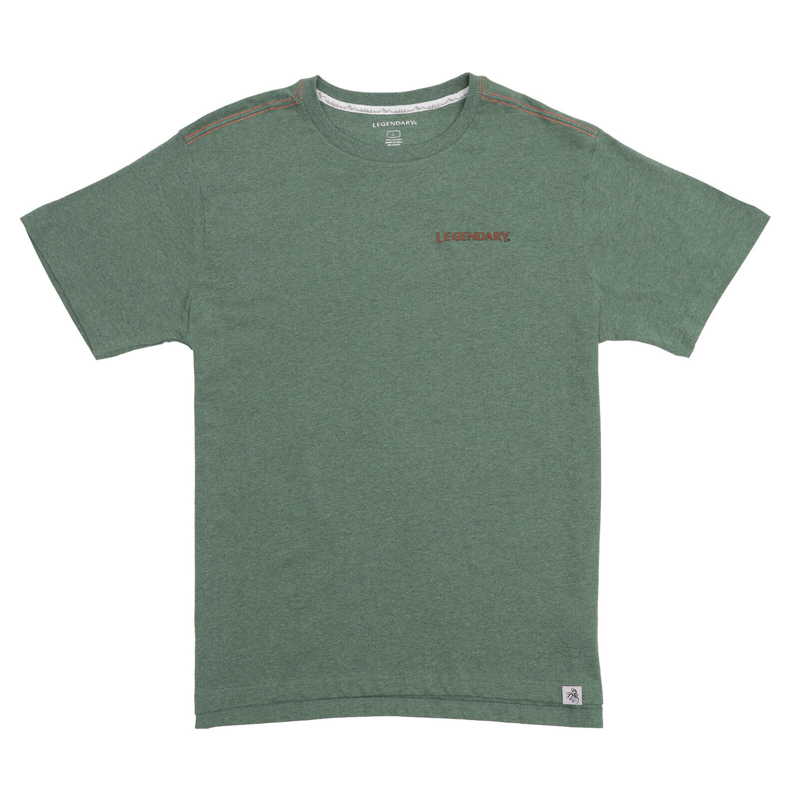 【Raucohouse】Landa 2-way stripe unbalance T-shirt Men's Legendary Outdoors Habitat Short Sleeve T-Shirt| Ultra