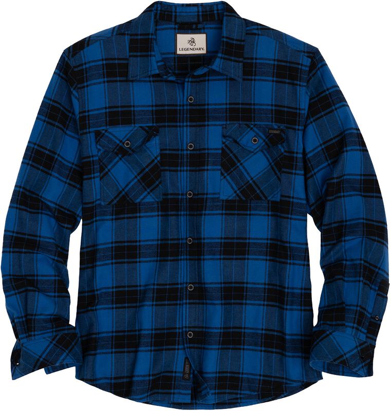 Men's Ridgeland Long Sleeve Flannel Lightweight Shirt image number 0