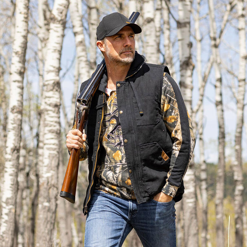 Men's Concealed Carry Canvas Cross Trail Vest image number 2