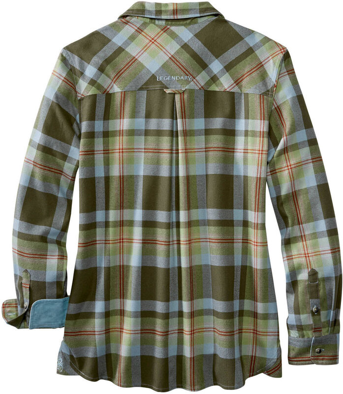 Women's Legendary Comfort Fit Flannel Shirt image number 1