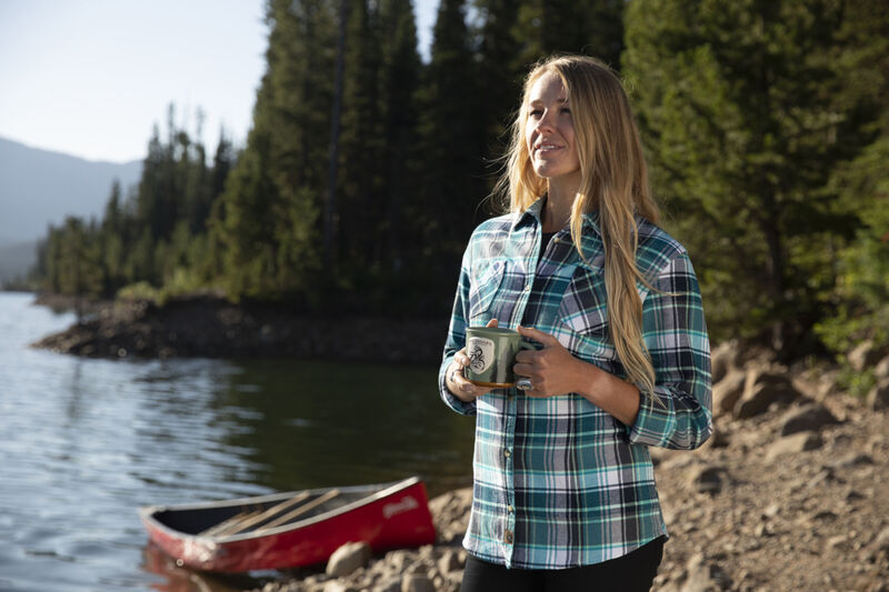 Women's Cottage Escape Flannel Shirt image number 4