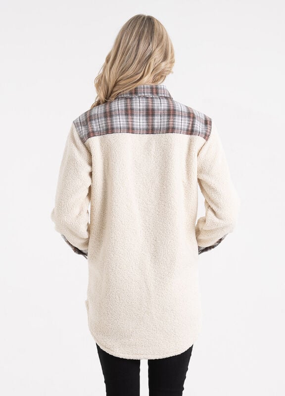Women's Boucle Sherpa Shacket image number 4