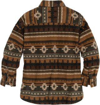 Women's Fireside Fleece Bonded Berber Snap Shirt Jacket