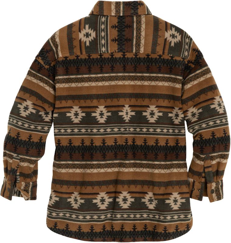 Women's Fireside Fleece Bonded Berber Snap Shirt Jacket image number 1