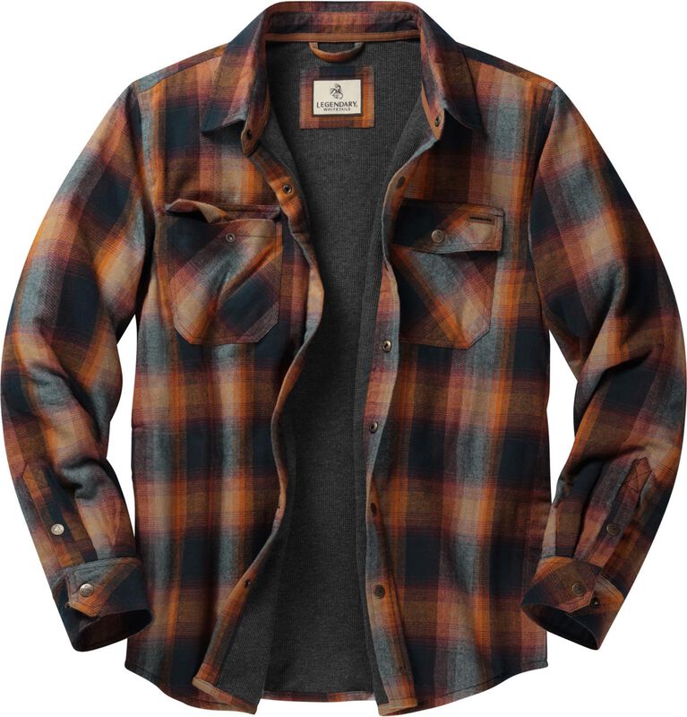 Men's Archer Thermal Lined Flannel Shirt Jacket image number 0