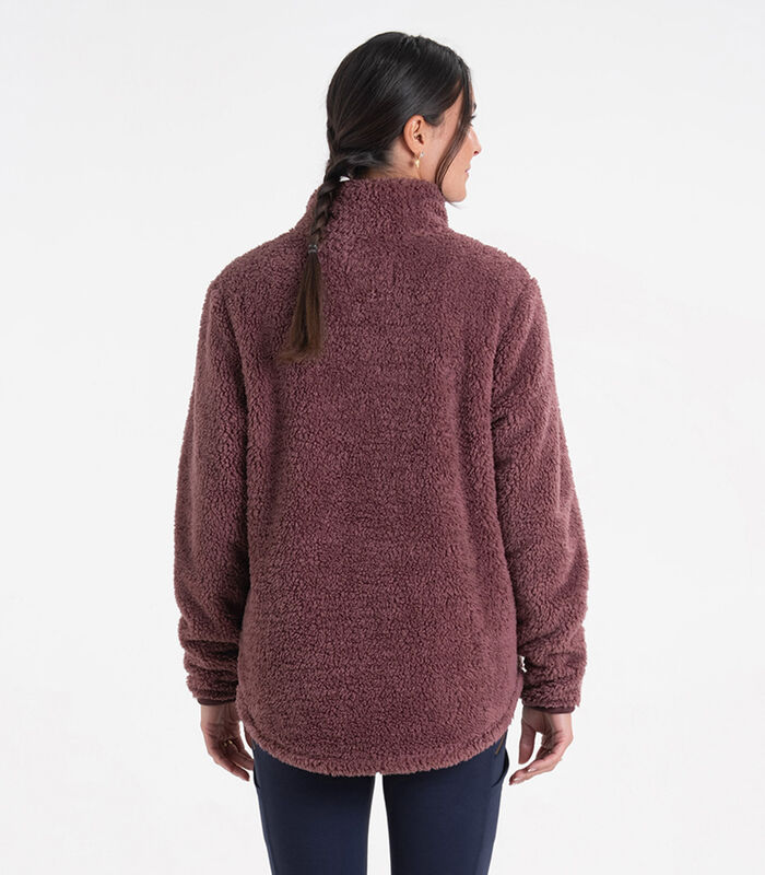 Women's Fuzzy Hide Fleece Pullover image number 3