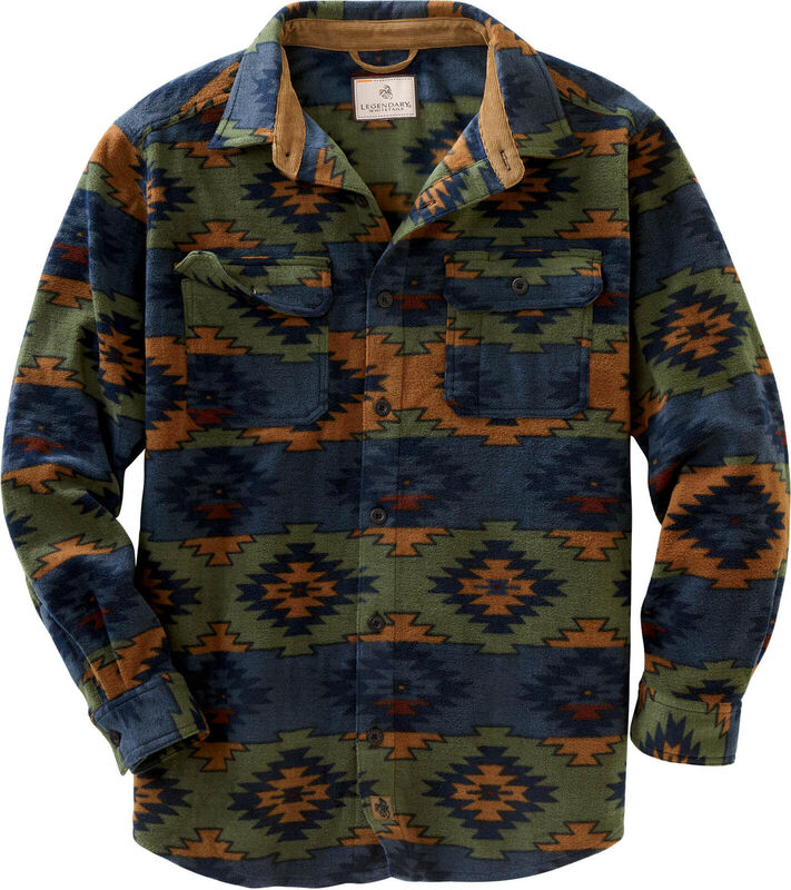 Men's Heavyweight Navigator Fleece Shirt image number 0