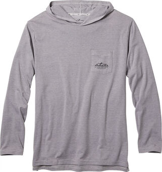 Men's UPF Sun Protected Hooded Long Sleeve T Shirt