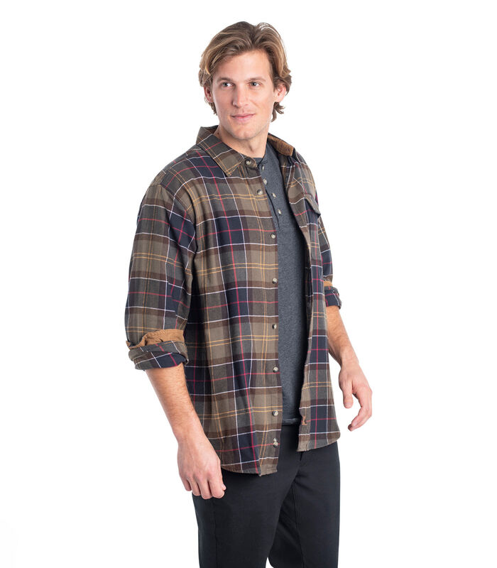 Men's Buck Camp Flannel Shirt image number 3