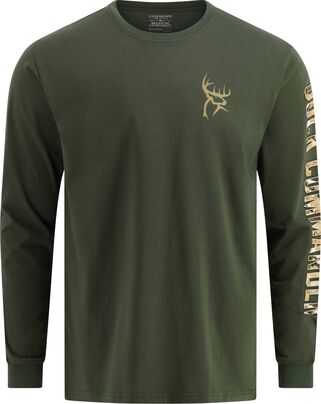 Men's Buck Commander Camo Filled Long Sleeve Shirt