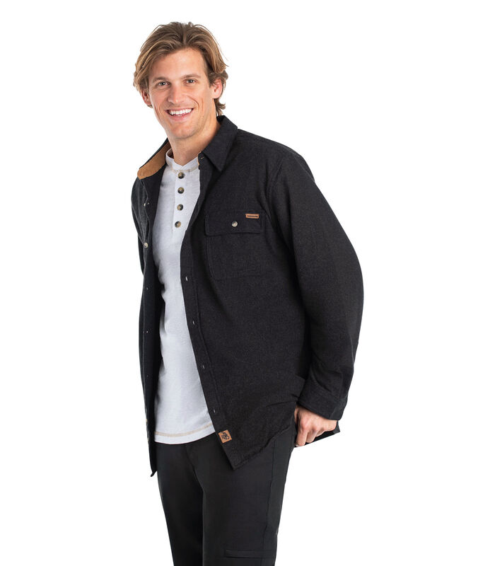 Men's Buck Camp Flannel Shirt image number 6