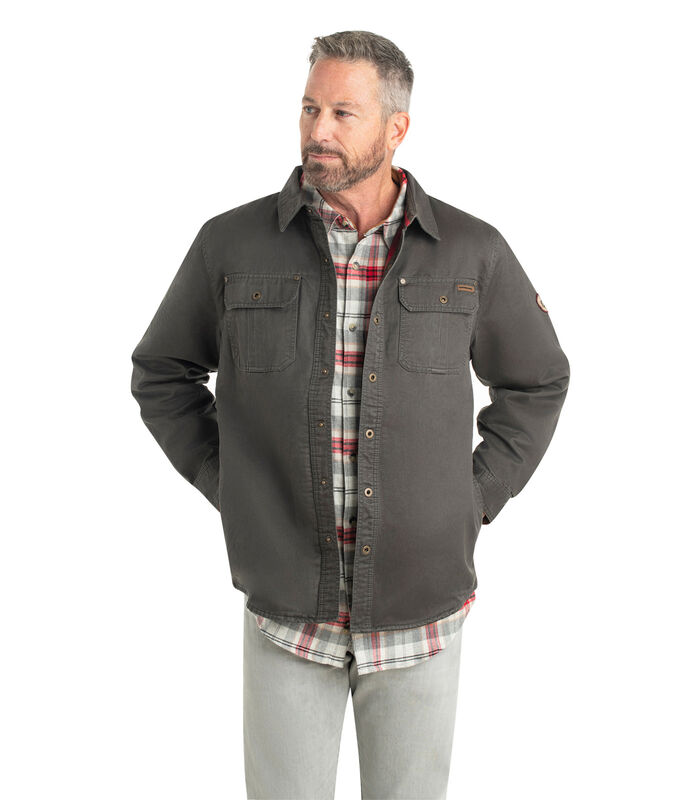 Men's Journeyman Flannel Lined Shirt Jacket image number 3