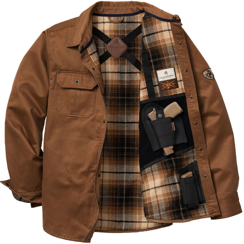 Men's Concealed Carry Journeyman Shirt Jacket image number 1