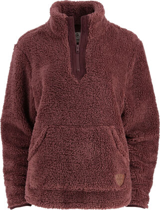 Women's Fuzzy Hide Fleece Pullover