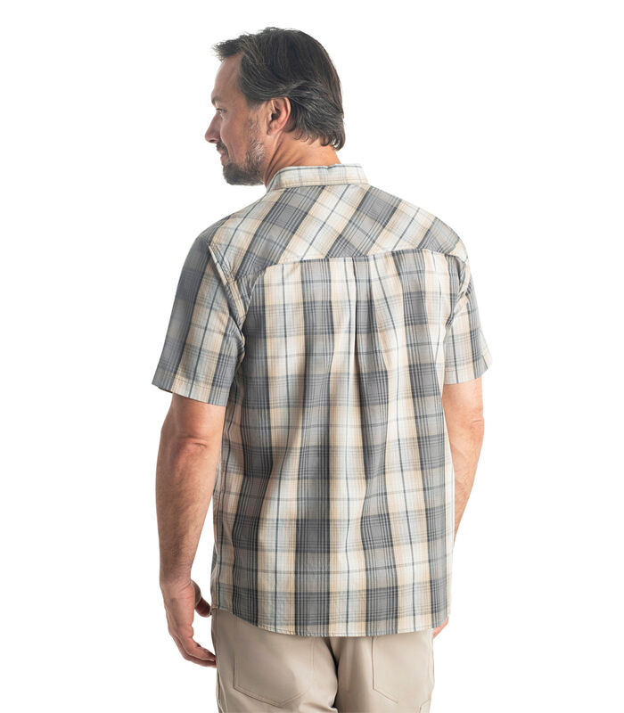 Men's Poplin Short Sleeve Shirt image number 3