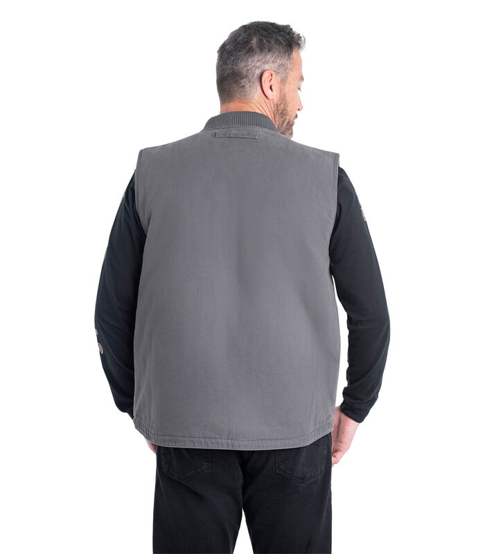 Men's Canvas Cross Trail Workwear Vest image number 4