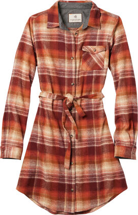Women's Open Spaces Flannel Dress